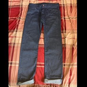 H&M Dark Blue Slim Low Waist Jeans